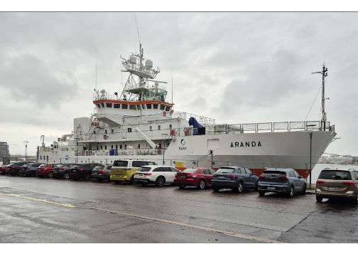 液態閃爍計數器裝在科學研究船上